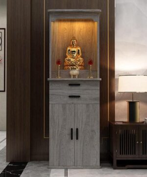 Bàn thờ gỗ công nghiệp hiện đại TT07