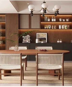 Tủ kệ rượu phòng khách trang trí sang trọng KTR20