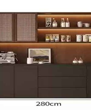 Tủ kệ rượu phòng khách trang trí sang trọng KTR20