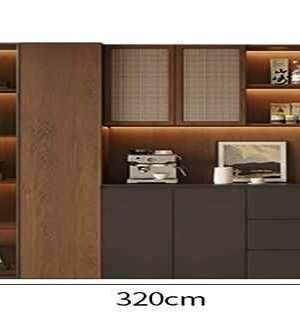 Tủ kệ rượu phòng khách trang trí sang trọng KTR20