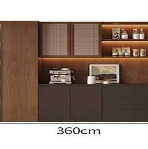 Tủ kệ rượu phòng khách trang trí sang trọng KTR20