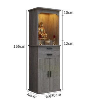 Kích thước chi tiết Tủ thờ TT07
