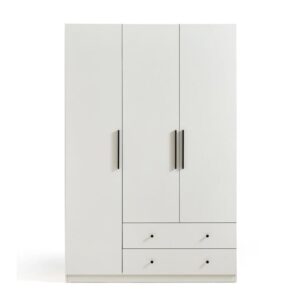 Tủ áo gỗ 3 cánh và ngăn kéo hiện đại TQA27