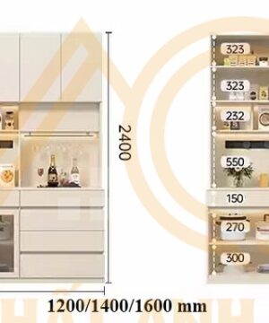Tủ để đồ nhà bếp TDB03