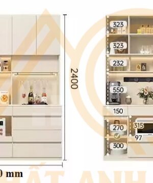 Tủ để đồ nhà bếp TDB03