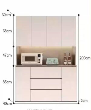 Tủ để đồ nhà bếp KVS46 9 Tủ để đồ hiện đại nhà bếp KVS46