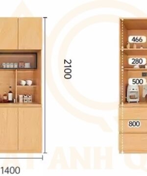 Tủ để đồ nhà bếp TDB02