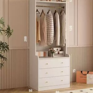 Tủ quần áo không cánh hiện đại TQA32