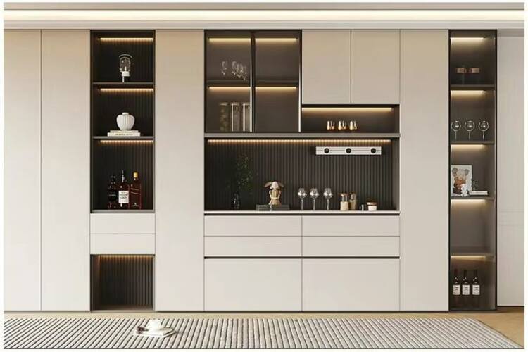 Tủ để đồ sang trọng hiện đại TDB07 2 tu de do nha bep TDB07